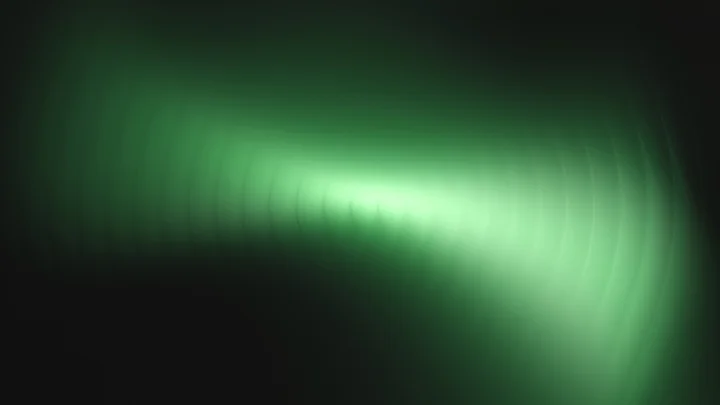 13 Green fractal light background